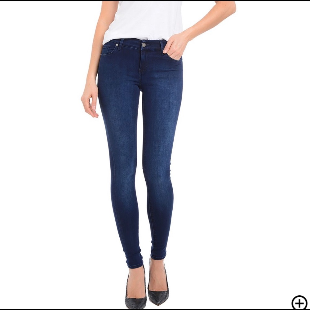 Mott and bow mid rise skinny jeans